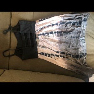 Mini Tie Dye American Eagle Dress